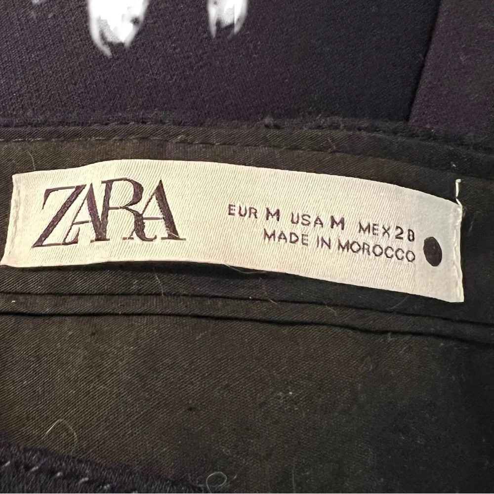 Zara navy bootcut trousers. Size medium‎ - Picture 3 of 6